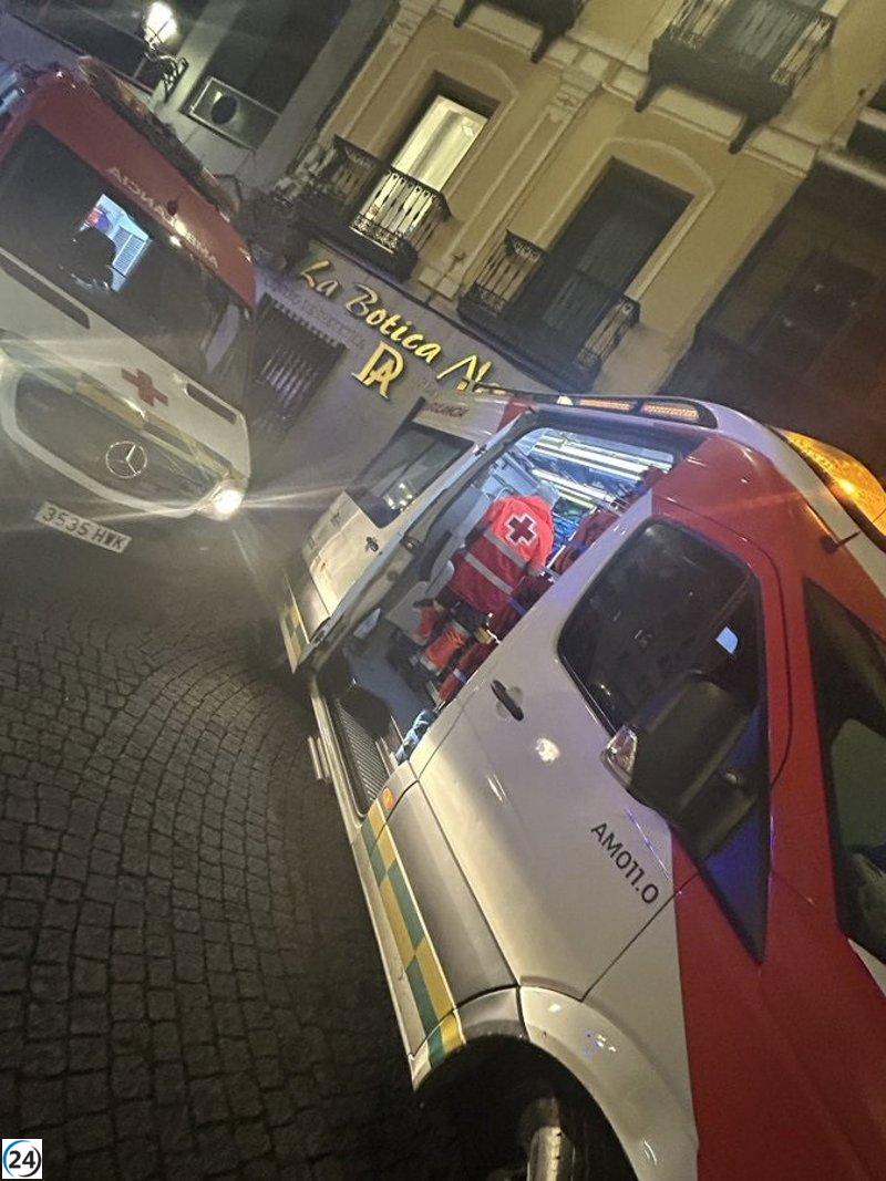 Cruz Roja atiende 14 casos leves en dispositivo de Nochevieja en Badajoz