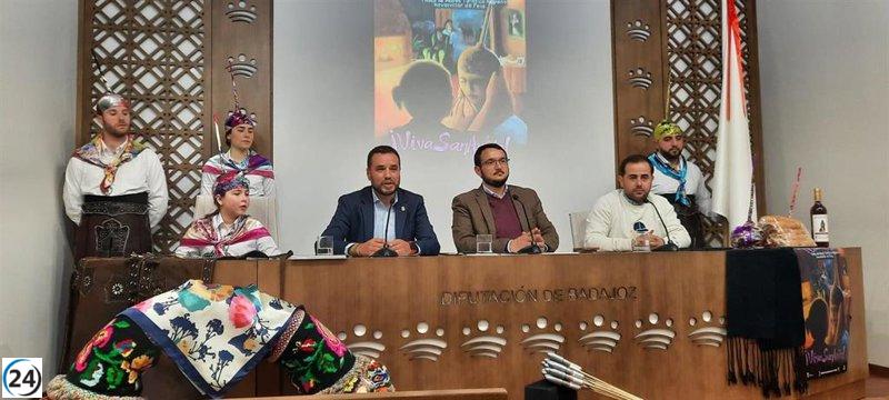 Multitudes de personas y jinetes se espera que se congreguen en Navalvillar de Pela para 'La Encamisá' del 16 de enero.