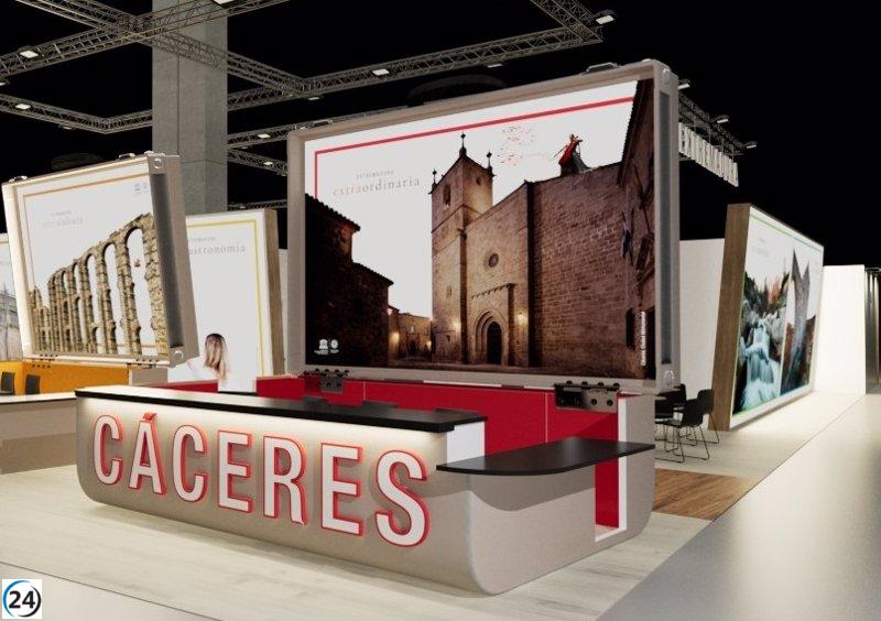Cáceres promociona su Semana Santa de Interés Turístico Internacional en Fitur con novedoso material divulgativo