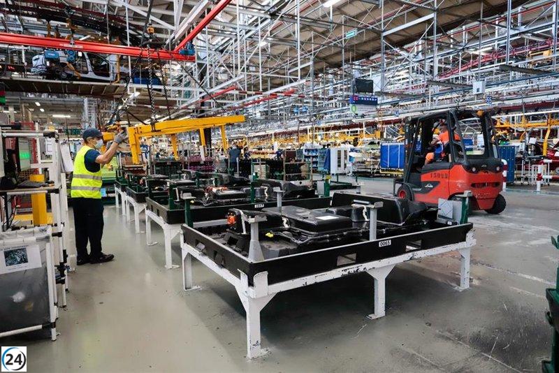 El incremento de la producción industrial en diciembre en Extremadura supera la media nacional con un 5,3% de crecimiento.