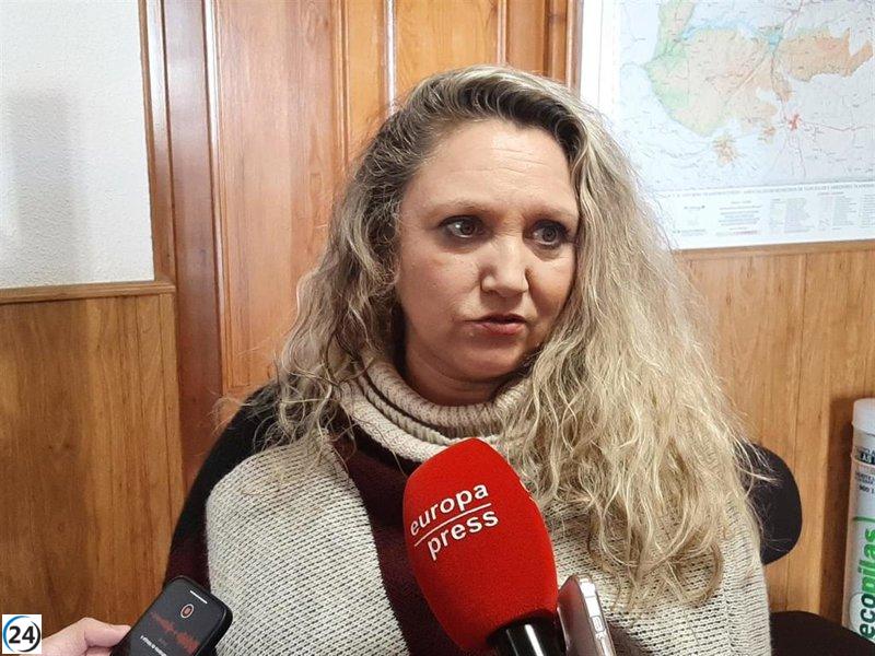 La alcaldesa de Hinojal describe la situación como