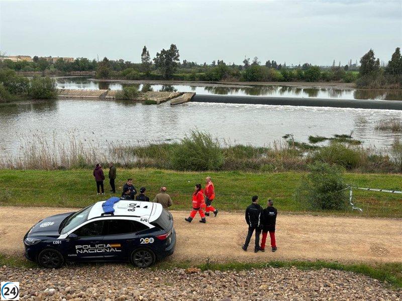 Encuentran un cadáver en el río Guadiana durante la búsqueda del niño desaparecido en Badajoz.