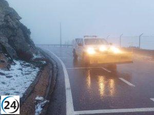 Borrasca Nelson: Todas las carreteras del norte de Cáceres abiertas con vigilancia
