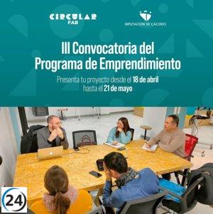 La Red Circular FAB de Cáceres convoca a emprendedores para su tercera edición de Emprendimiento.