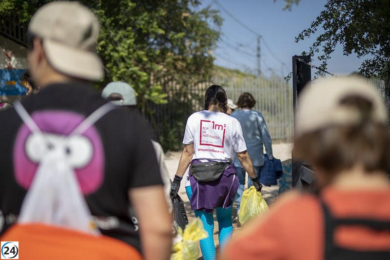 Jornada de limpieza en el Parque de Monfragüe contra la basura