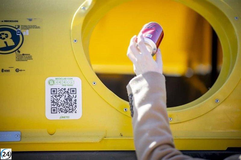 Reciclaje de envases domésticos aumenta un 1,6% en Extremadura