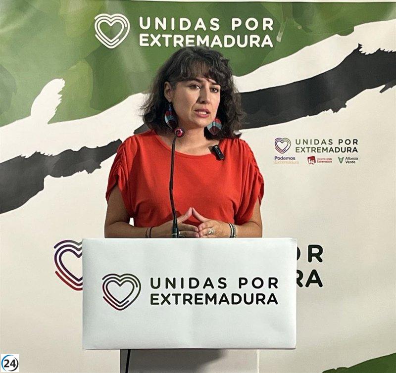 Unidas por Extremadura presiona al PSOE para censurar a Guardiola tras el revuelo político.