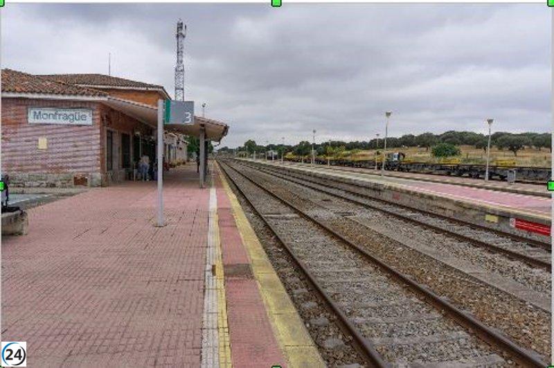 Despliegue de 56 autobuses entre Oropesa y Monfragüe por obras de ADIF en septiembre.