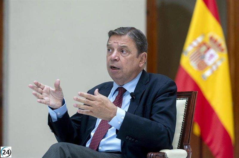 Ministros Planas y Guardiola presiden la apertura de la Feria Ganadera de Zafra