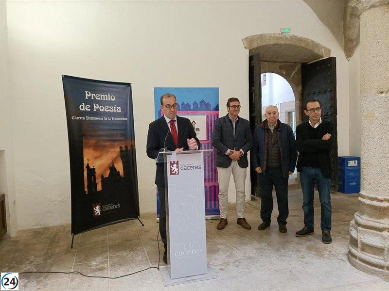 Bruno Pardo Porto, periodista gallego, se alza con el XXXI Premio de Poesía Cáceres Patrimonio de la Humanidad.