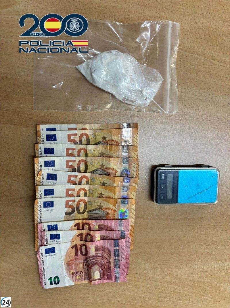 Detenido en Don Benito un hombre por posesión de 26 gramos de cocaína en un polígono industrial.