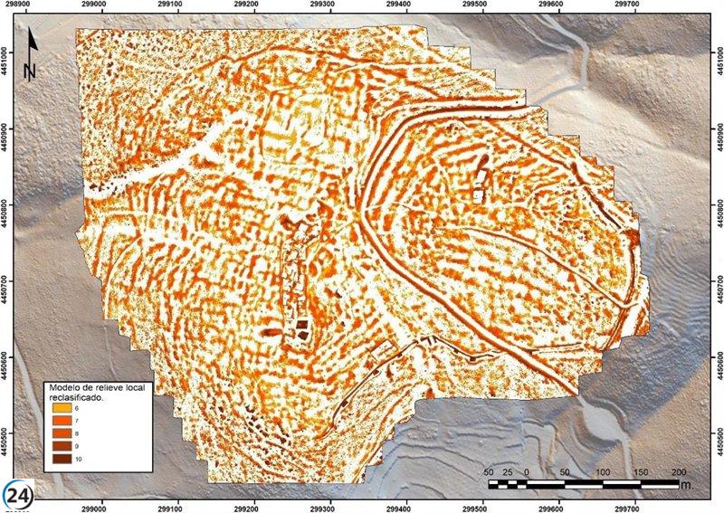 Expertos de Extremadura llevan a cabo un estudio no invasivo sobre la Edad del Hierro en el castro de El Raso.