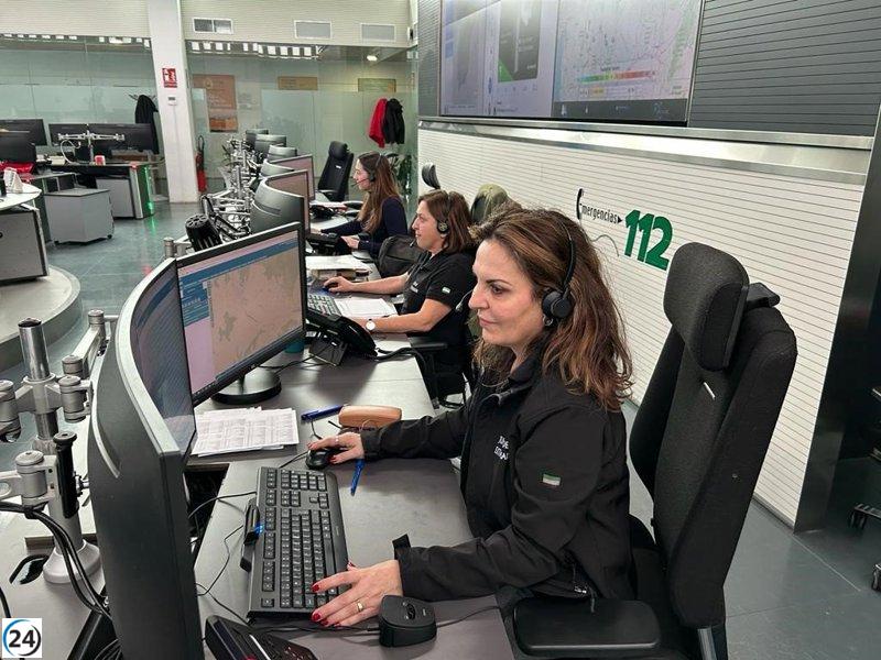 Emergencias de Extremadura atienden 71 siniestros viales y 25 heridos durante la última semana del año.