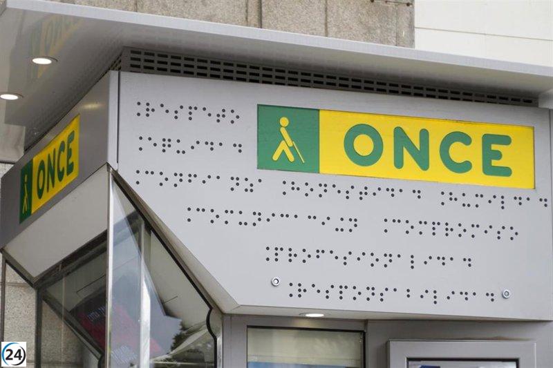 El primer Cuponazo de la ONCE de 2025 reparte 40.000 euros en Oliva de la Frontera y otras localidades.