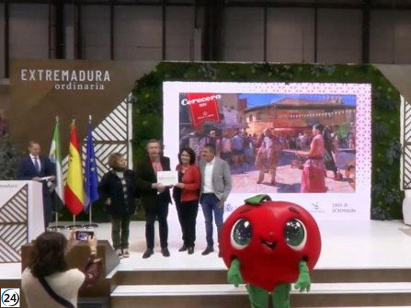 El Valle del Jerte promociona su vibrante cereza en Fitur.