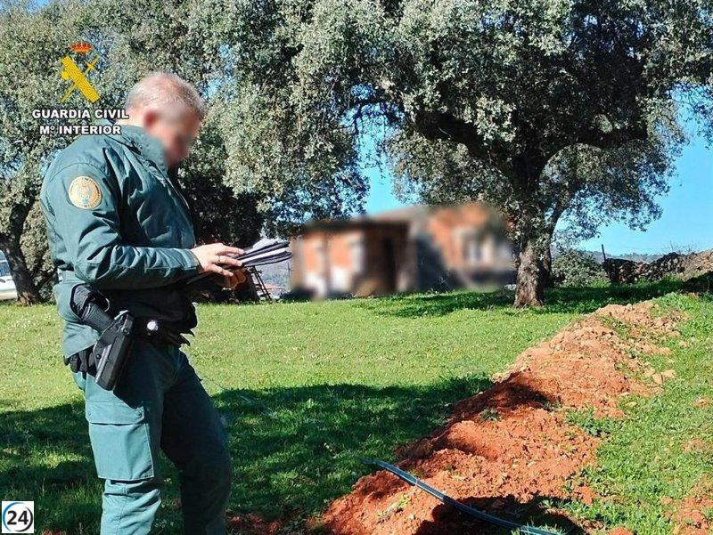 Diez personas bajo investigación por presuntos delitos urbanísticos en Torre de Santa María.