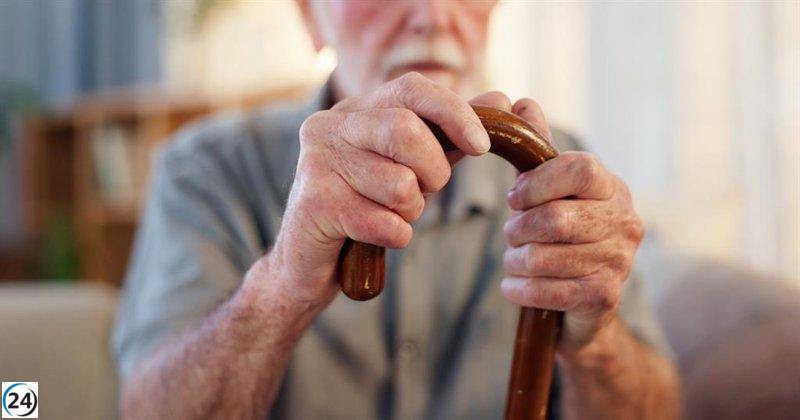 La pensión media en Extremadura sube a 1.103 euros en enero, un incremento del 5,26% respecto a 2024.