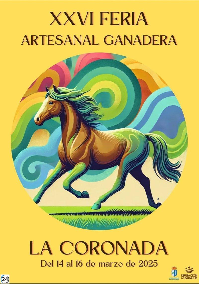 La Feria Artesanal Ganadera de La Coronada espera atraer alrededor de 10,000 asistentes este fin de semana.