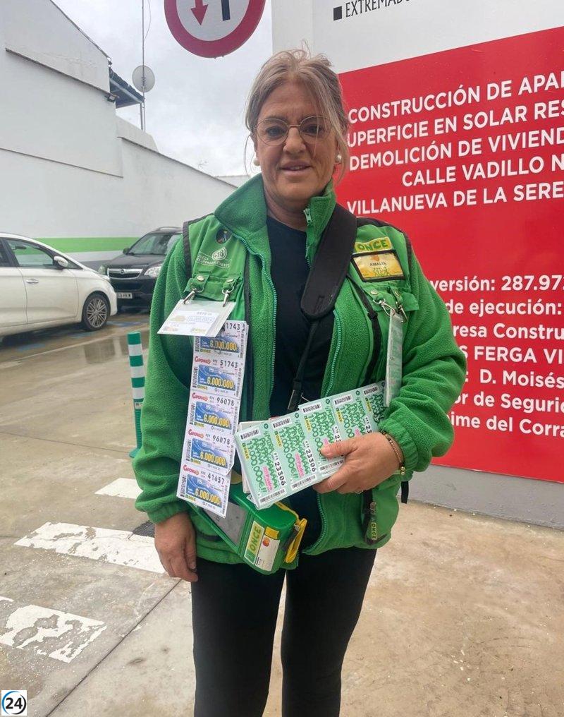 Orellana La Vieja celebra un sueldazo de 2.000 euros al mes por 10 años gracias al Cupón Fin de Semana de la ONCE.