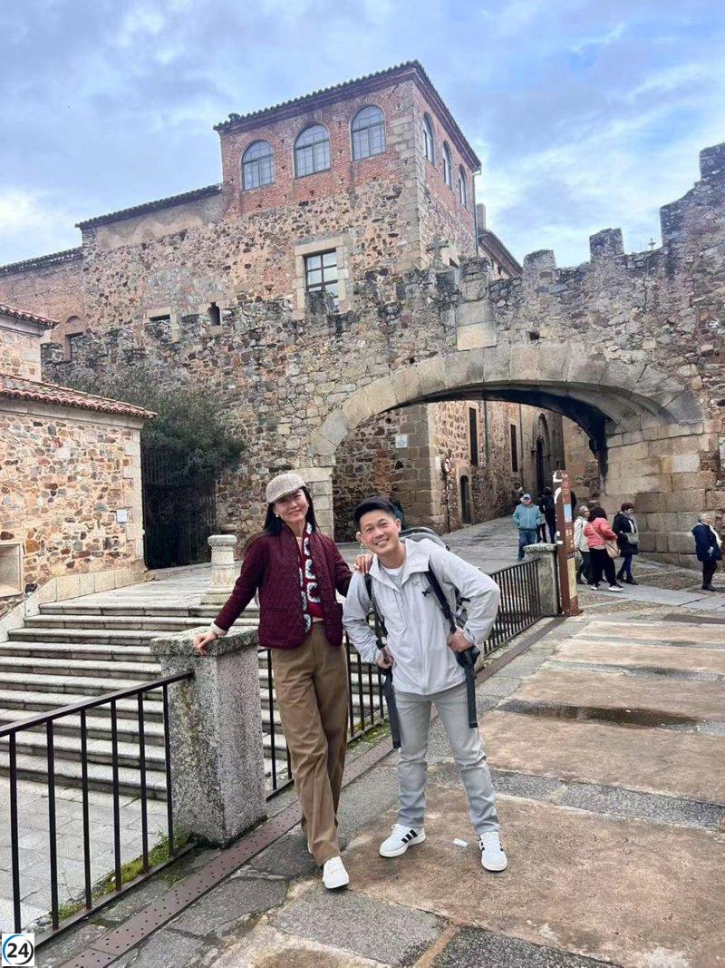 SoyLiang, el influencer chino, descubre y promociona los encantos de Extremadura.