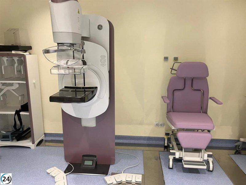 El Hospital de Cáceres incorpora un mamógrafo digital que acelera el diagnóstico del cáncer.