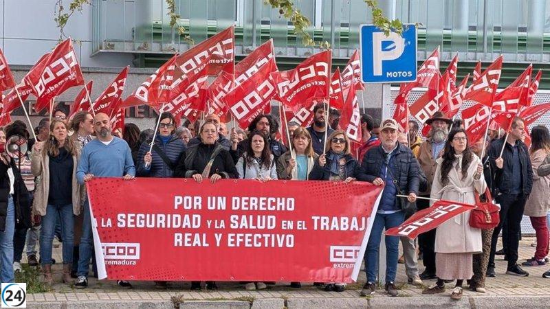CCOO exige a la Junta mantener la seguridad en centros de menores sin externalizaciones y con un mínimo de dos trabajadores por turno.