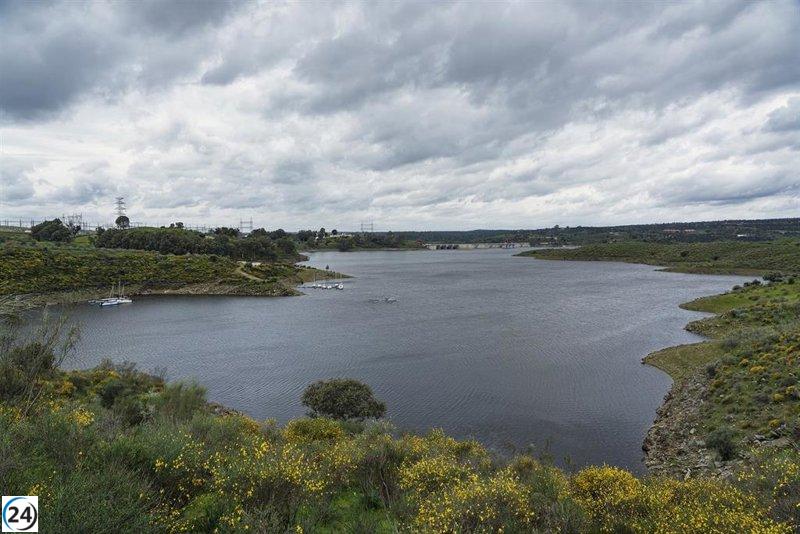 Embalses de Tajo y Guadiana alcanzan niveles de reserva de 82,6% y 68,5% al inicio de abril.