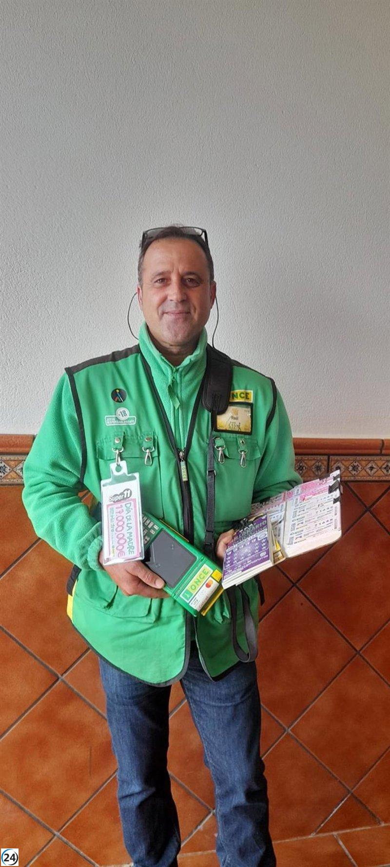 El Sueldazo Fin de Semana de la ONCE entrega 120.000 euros en Zorita y Madrigalejo, Cáceres.