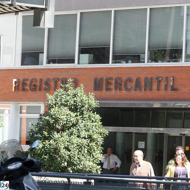 Extremadura registra un descenso interanual del 1,7% en la creación de nuevas empresas en marzo.