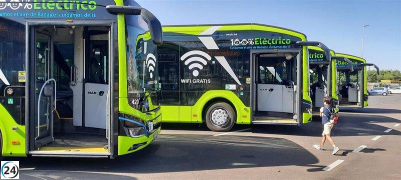 El uso del autobús urbano en Extremadura crece un 16,7% en marzo respecto al año anterior.