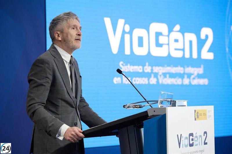 Extremadura reporta 2.778 casos activos de violencia de género, según el Ministerio del Interior.