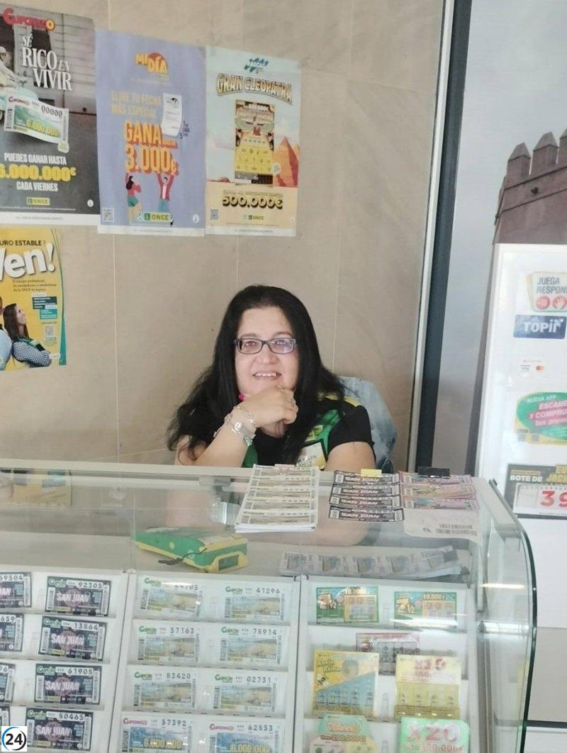 El Cupón Diario de la ONCE premia a Badajoz con 350.000 euros en el sorteo del martes.