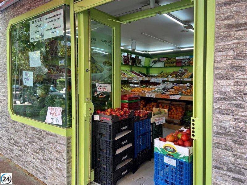 Las ventas del comercio minorista en Extremadura crecen un 3,9% en mayo.