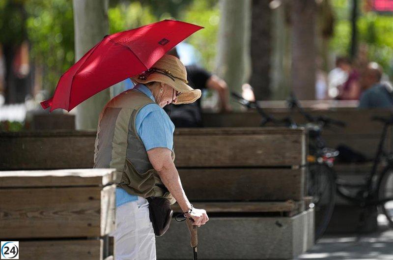 Pronóstico del clima en Extremadura para el sábado 28 de junio de 2025.