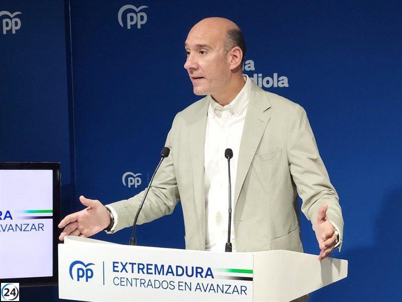 El PP extremeño respalda la fusión de Don Benito y Villanueva si cuenta con el consenso de la comunidad.