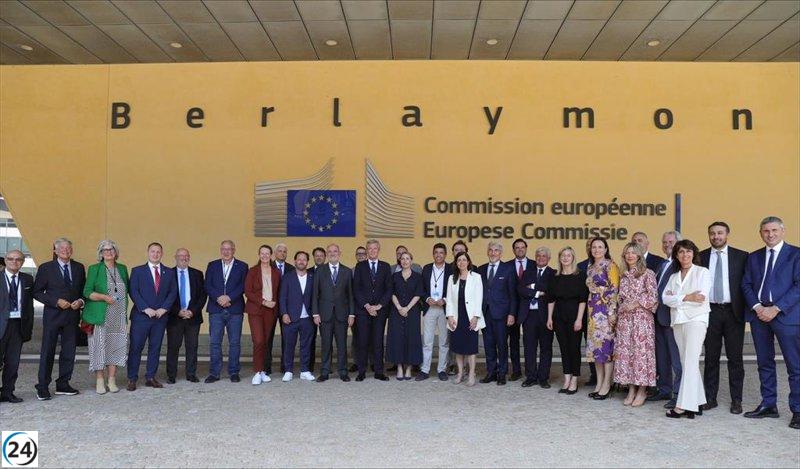 María Guardiola se une a líderes europeos para abogar por la Política de Cohesión.