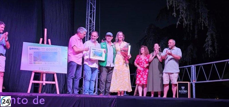 El cupón de la ONCE del sábado celebra la festividad de San Buenaventura en Moraleja, Cáceres.