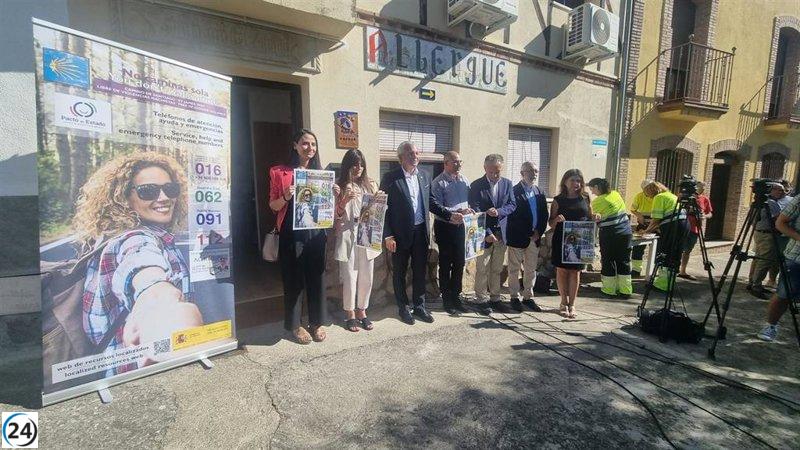 Peregrinas en Extremadura reciben apoyo de la campaña
