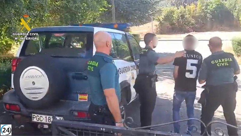 Arrestado por saquear 13 casas en Torrecilla de los Ángeles y Hernán Pérez.