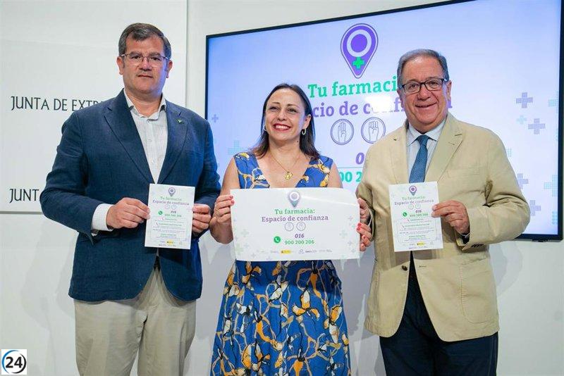 Las farmacias de Extremadura serán espacios de apoyo para víctimas de violencia de género.