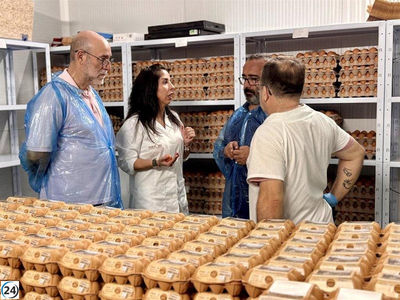 El presidente de la Diputación de Cáceres reafirma la vitalidad del mundo rural durante su visita a Aldea del Cano.