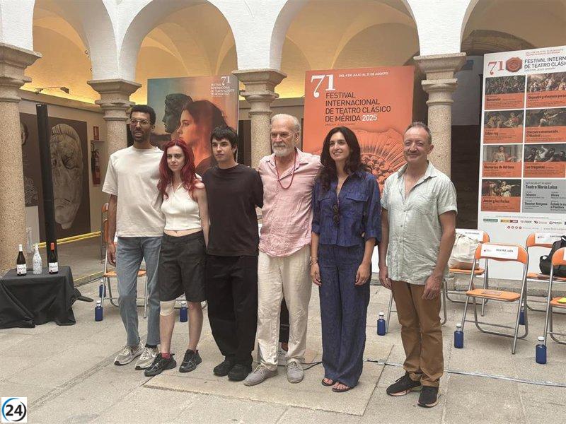 Lluís Homar pone voz a un Adriano contemporáneo en el Festival de Mérida.