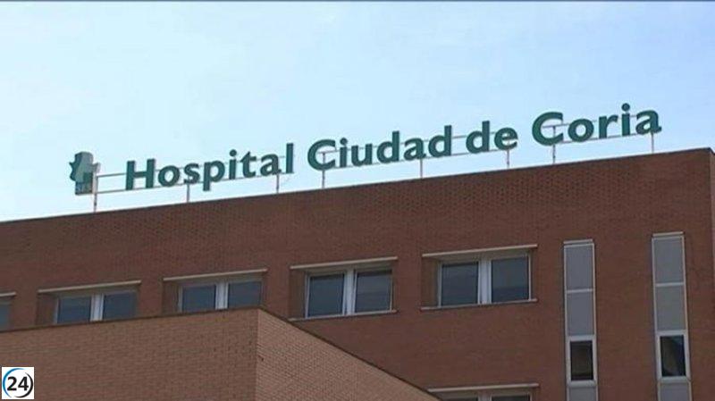 Tres personas resultan afectadas por inhalación de monóxido de carbono en incendio de hogar en Holguera, Cáceres.