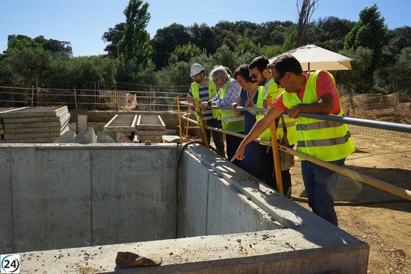 Badajoz avanza hacia la sostenibilidad con el 80% de sus plantas depuradoras en construcción.
