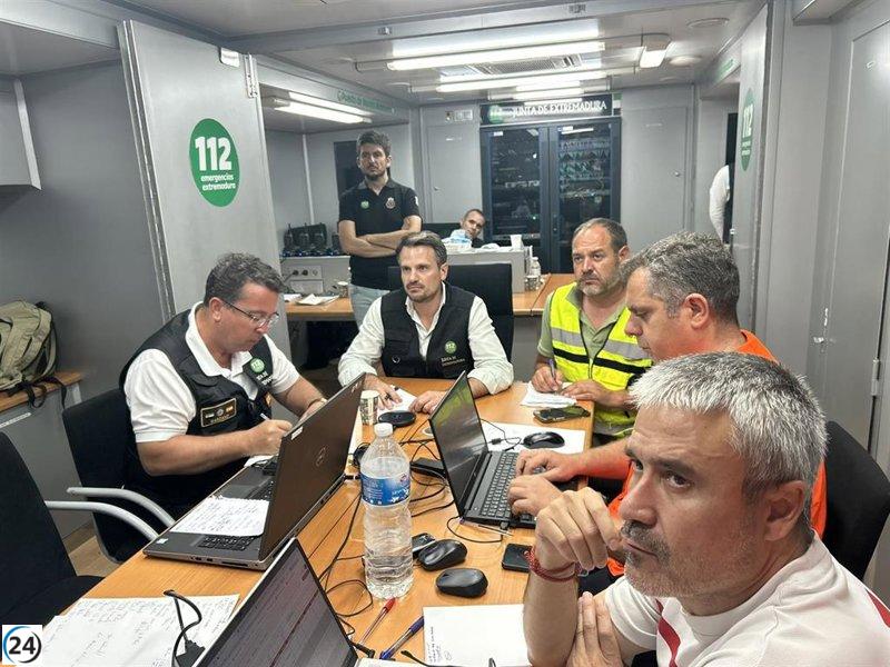 Se levanta el estado de emergencia en Villagarcía de la Torre tras el incendio en Pallares.