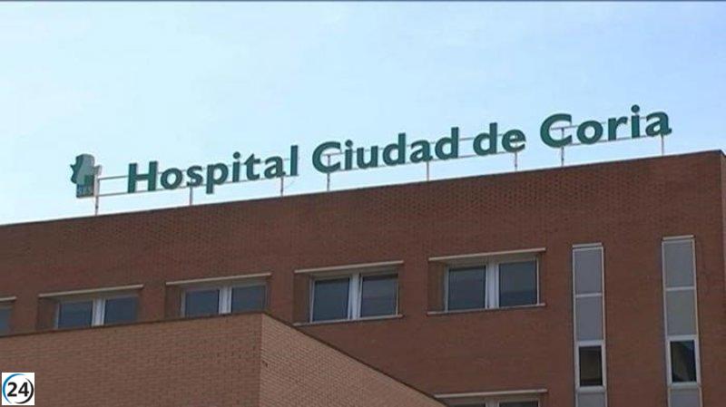 Mujer de 60 años sufre graves lesiones tras ser atropellada en Coria, Cáceres.