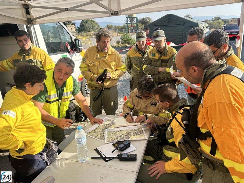 Extremadura sufre 43 incendios en dos semanas, devastando 35.270 hectáreas de bosque.