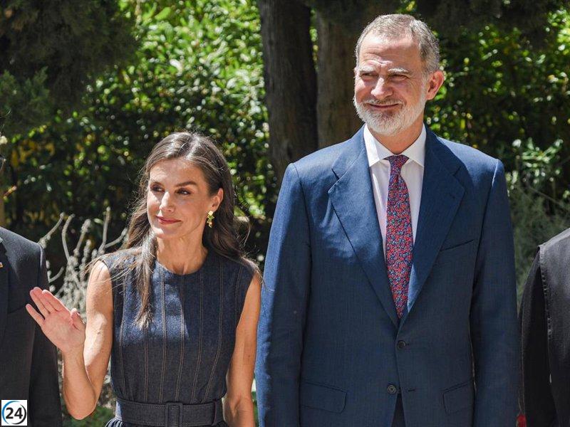 Los Reyes de España recorrerán el viernes las áreas devastadas por incendios en Extremadura.