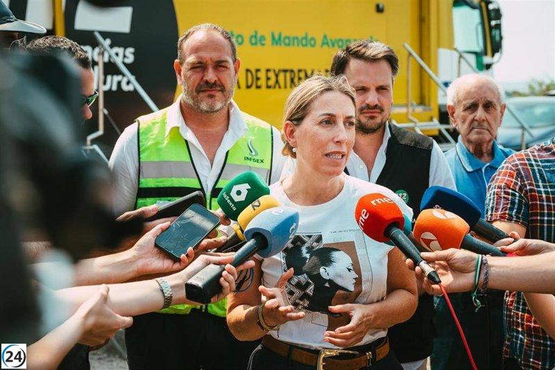 Junta de Extremadura evalúa estrategias contra incendios en reunión del Consejo de Gobierno este viernes.