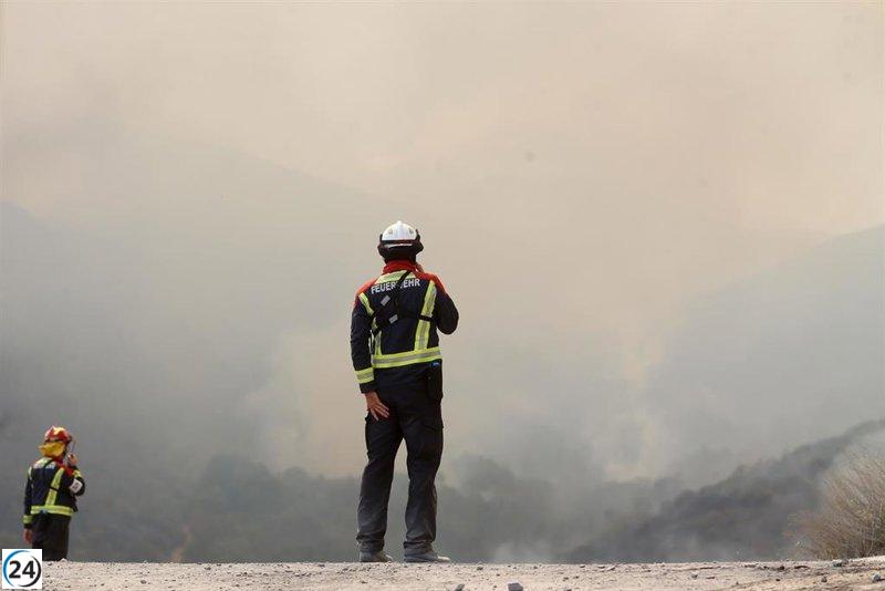 Se declara alerta por incendios forestales en Don Benito e Higuera de la Serena.